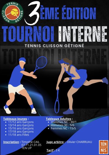 Tournoi interne 2025/26